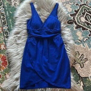 Victoria’s Secret Bra Top Royal Blue Mini Dress